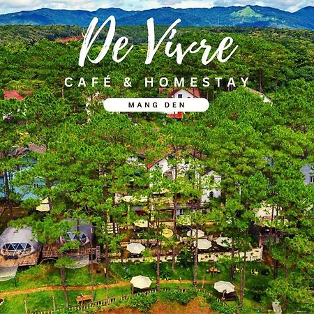 De Vivre Homestay Mang Den Kon Von Kla エクステリア 写真