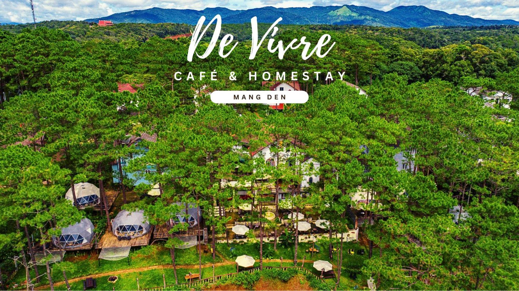 De Vivre Homestay Mang Den Kon Von Kla エクステリア 写真