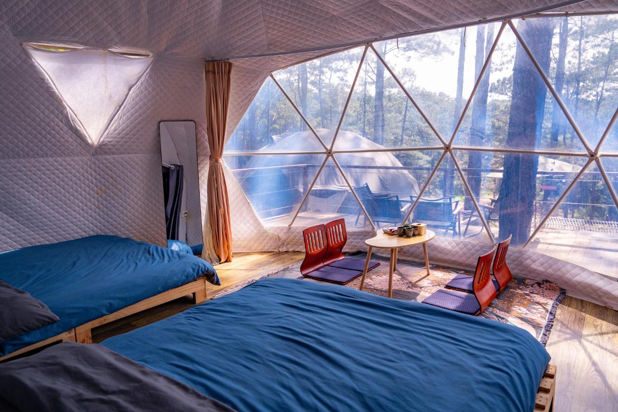 De Vivre Homestay Mang Den Kon Von Kla エクステリア 写真